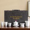 Handmade Ice Jade Porcelain Kung Fu Tea Set