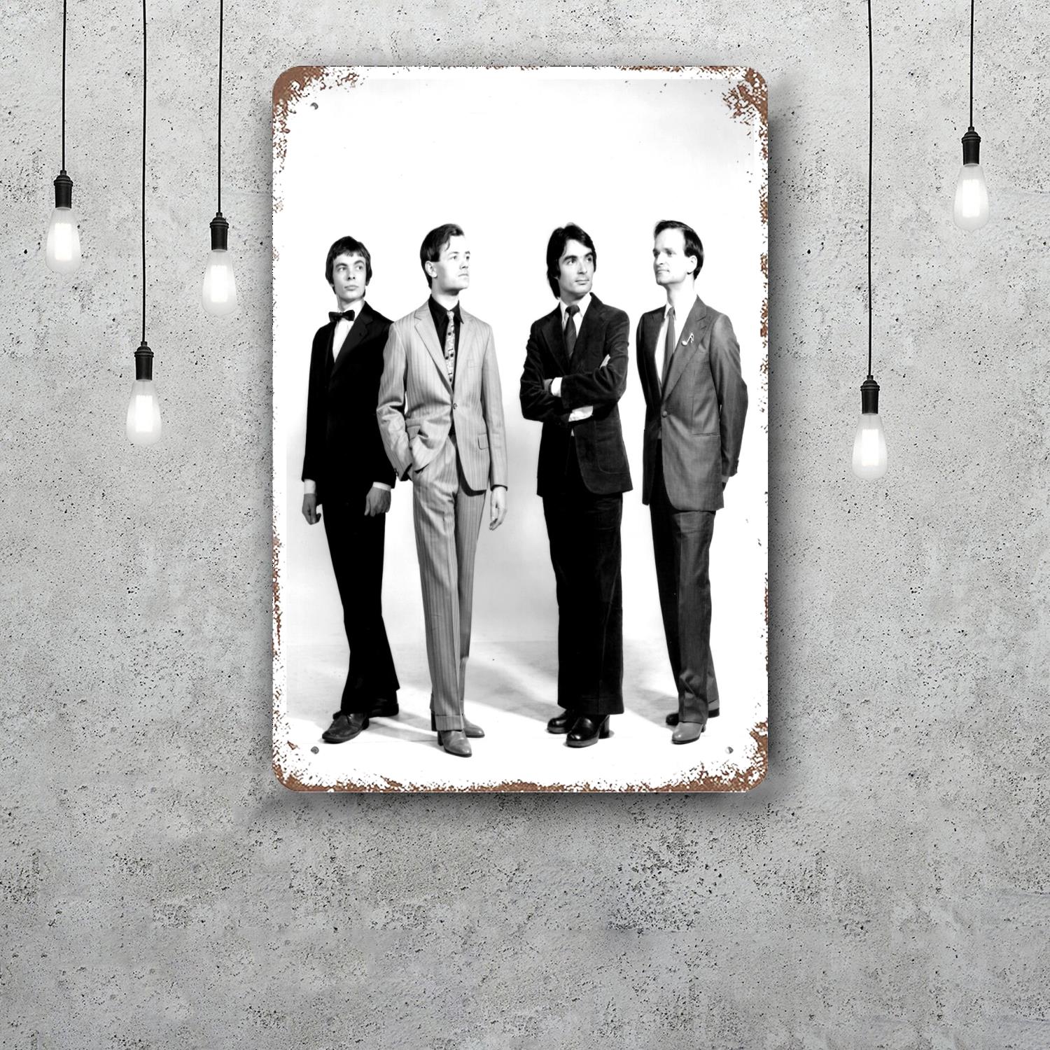 

Kraftwerk Retro Vintage Tin Sign Poster Decorative Plaque Metal Plate Wall Decor 20x30cm（7.8x11.8inch）