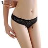 Talos Women Sexy Lace Hollow V-string Briefs Panty Thongs G-string Lingerie See Through Underwear