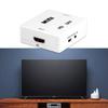 Portable Vedio Converter Box HDMI-compatible to AV 3RCA Adapter 1080P NTSC PAL