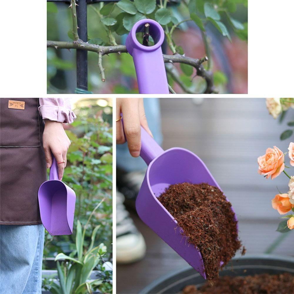 Plastic Soil Scoop Thickened Garden Hand Shovel Practical Food Scooper
