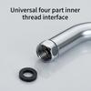 Shower Elbow Adapter for Handheld Shower Head 45 Degree Connectors Stainless Steel Construction Polished Chromes Finish