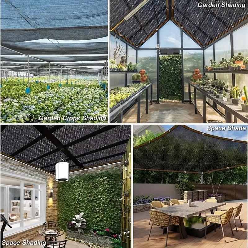 Four Corner Shade Mesh Garden Growing Fresh Vegetables Protective Plant Netting Outdoor Shade Canopy Balcony Privacy Netting