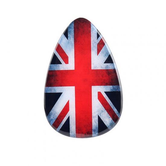 Auto Epoxy Aufkleber 3D Union Jack Dashboard AC Vent Outlet Aufkleber Für Mini Cooper S Clubman F54 F55 F56 Innen
