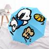 1pc Snoopy Basketball Print Umbrella - Automatic Opening & Closing, Portable Folding Design, 8-Rib Iron Frame Outdoor Umbrella, Ideal Gift for Fans, T