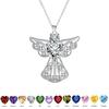 Best-Selling Angel Descent Necklace: Personalized European & American Style Fashion Clavicle Chain Gift