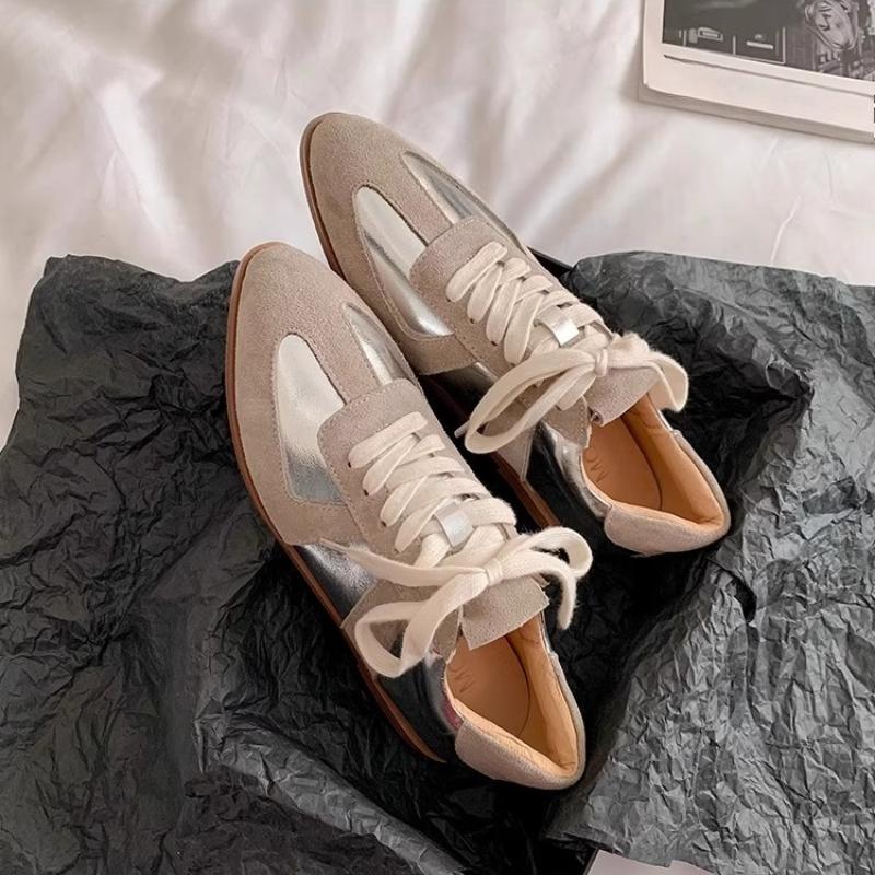 2025 New All-match TrendVintage Casual Sports Shoes for Women Hiking Sneakers Platform Walking Athletic Shoe White Loafers