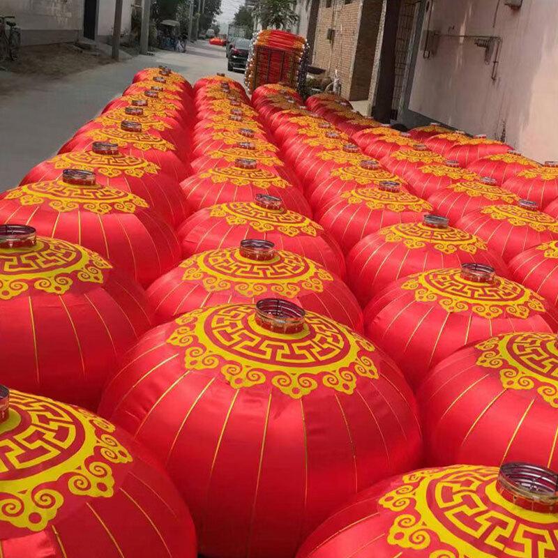 Waterproof Outdoor Festive Red Lantern