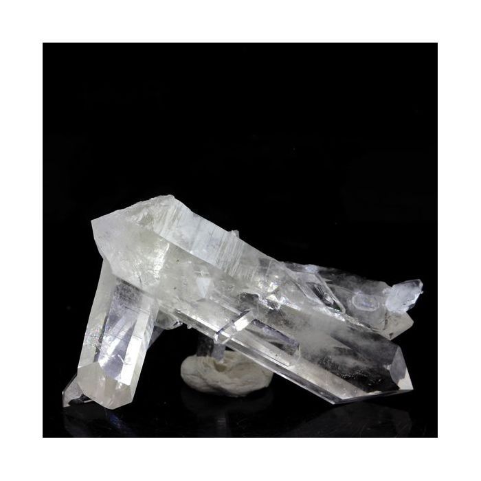 Pierres et Minéraux. Quartz biterminé. 71.5 ct. La Gardette Mine, Bourg d'Oisans, Isère, France.