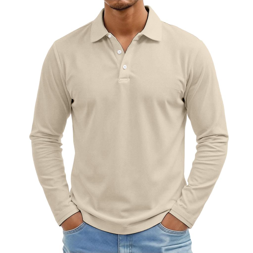 Men's Color Long Sleeve Shirt for Outdoor Casual Wear