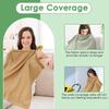 2Pcs Cotton Muslin Nursing Covers Privacy Breathable Breastfeeding Covers Double Layer Soft Comfortable for Mother Nursing Apron
