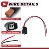 X Autohaux Fog Lights Light Socket Wiring for Ford Focus 1998-2011 No.4053872