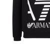 Emporio Armani Ss22 Letter And Number Print Hooded Casual Long Sleeve Sweatshirt Men sweatshirt Black 6LPM57PJHDZ-1200