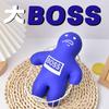 Giant Brain Shape Slow Rising Squishy Stress Ball Boss Figure Soft Squeeze Fidget Toy For Kids Adults Office Anxiety Relief