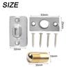 Brand New Door Catch Door Top Bead Ball Catch Door Mortice Lock Dual Adjustment Roller Catch Rust Proof Silver