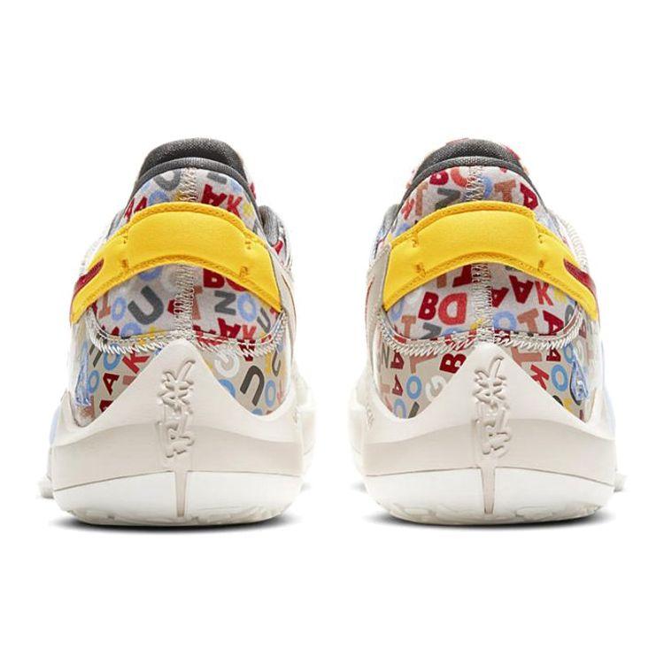 Nike Zoom Freak 2 Letter Bro Unisex Sneakers Multi-Color Desert-Sand Sail CW3162-001
