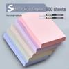 Morandi Colored Sticky Notes - Strong Adhesive, Small Strips for Students, Pure Color Memo Papers