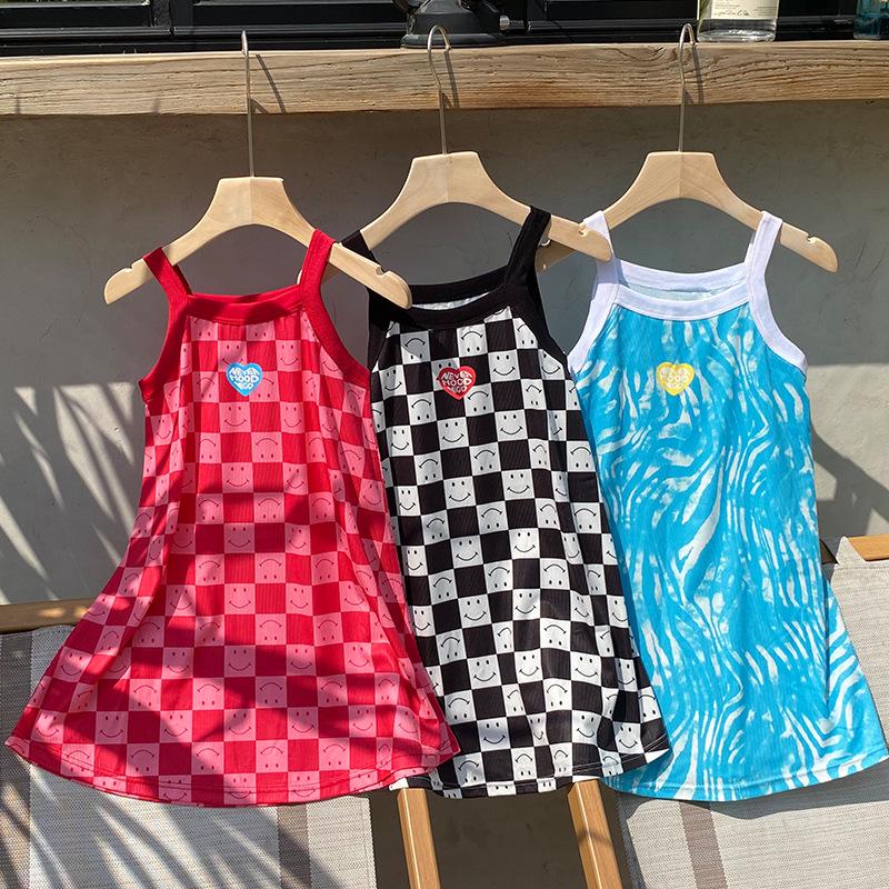 Mädchen Niedliches Sommer Trägerkleid - Modischer Prinzessinnenstil für Kleinkinder