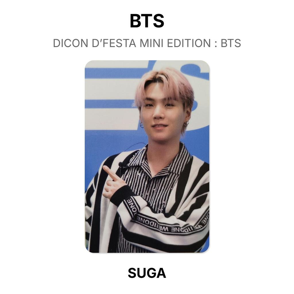 BTS DICON D’FESTA MINI EDITION : BTS Official Photocard
