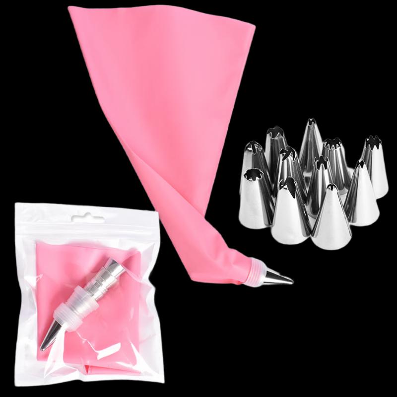 Ruhan Small Stainless Steel Piping Nozzle Set