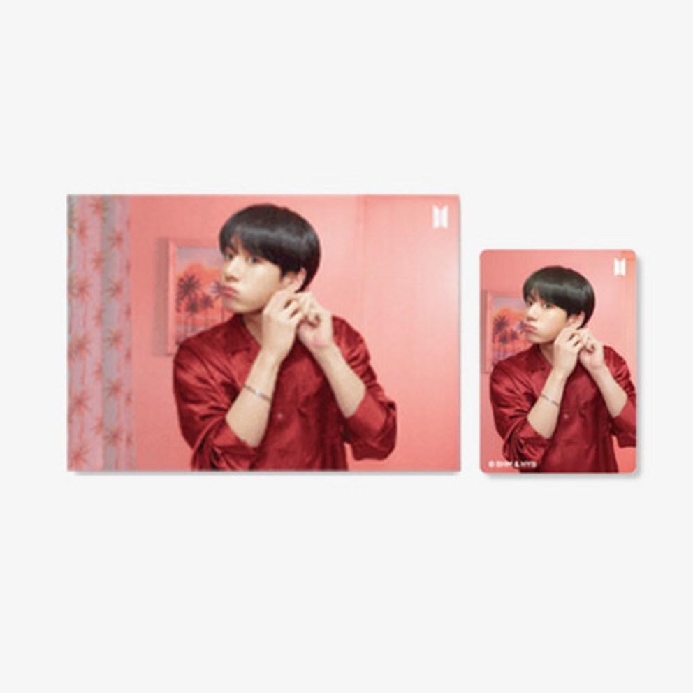 BTS Postkarte Lentikular 3D Stereoskopische Fotokarte VER.2 (KARTE DER SEELE: PERSONA) BTS Fotokarte