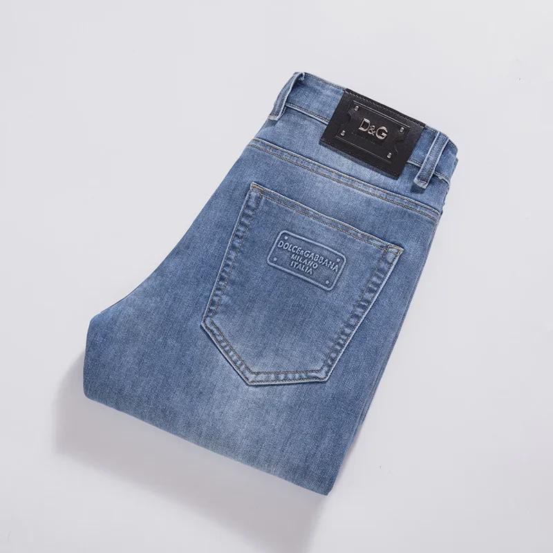 

Мужские джинсы скинни синего цвета прямого кроя - Легкая роскошь, эластичные, всесезонные 36