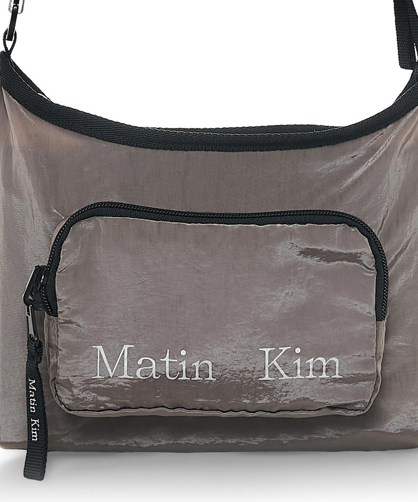 Matin Kim Packable Cross Pocket Bag In Gray