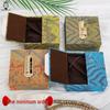 Retro Wave Flower Double-Opening Jewelry and Bracelet Clutch Box