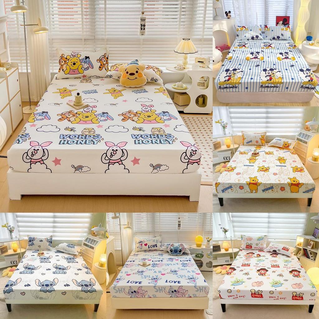 Toy Mouse Stitch Story Pattern Printing Bedspread Set Protective Cover