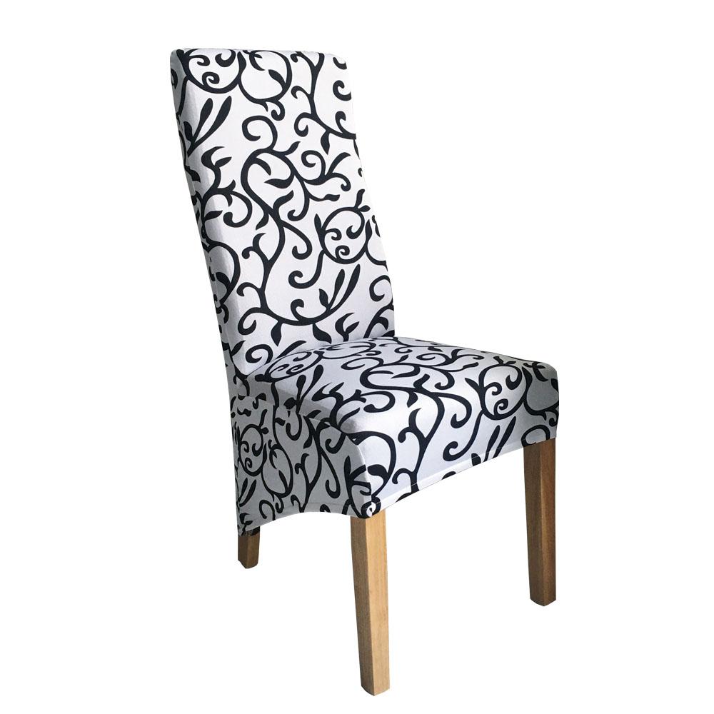 Airldianer Long Back Chair Cover Europe Style Big Size Seat Chair Covers Restaurant Hotel Party Banquet Slipcovers