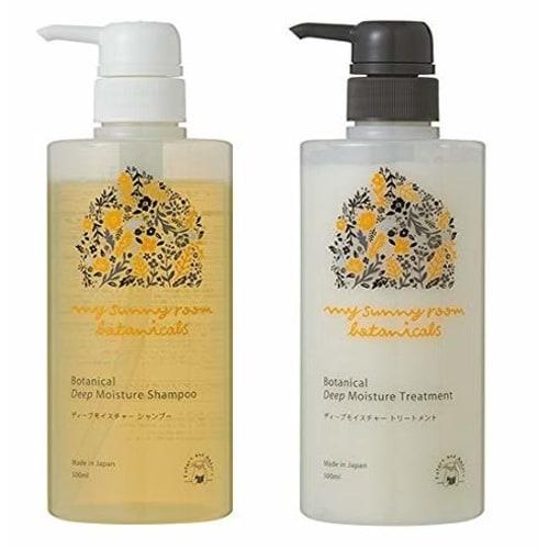 

Набор для ухода за волосами My Sunny Room Botanicals, 500 мл, Шампунь, Кондиционер, Уход за волосами, Без добавок, Сделано в Японии, Для младенцев, Чувствительная кожа (1 комплект)