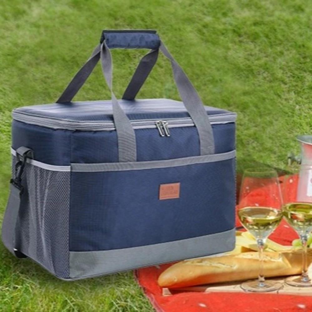 Leak-proof Insulated Lunch Bag Collapsible Picnic Cooler Bag Durable Food Thermo Bag  Work Office