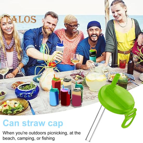 Крышки для банок из-под газировки с трубочками. Крышки для банок многоразового — фото 6