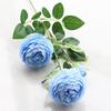 Charm 3 Heads Artificial Flower Peony Home Wedding Decoration Silk Fake Flower Pink European Rose White