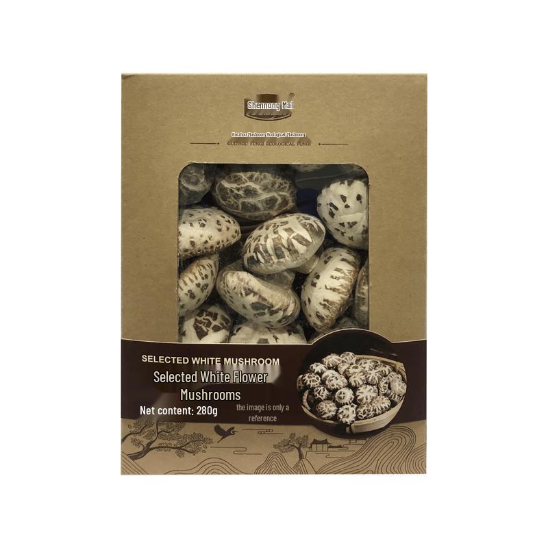 SHENONGMAI Selected White Flower Mushrooms 280g