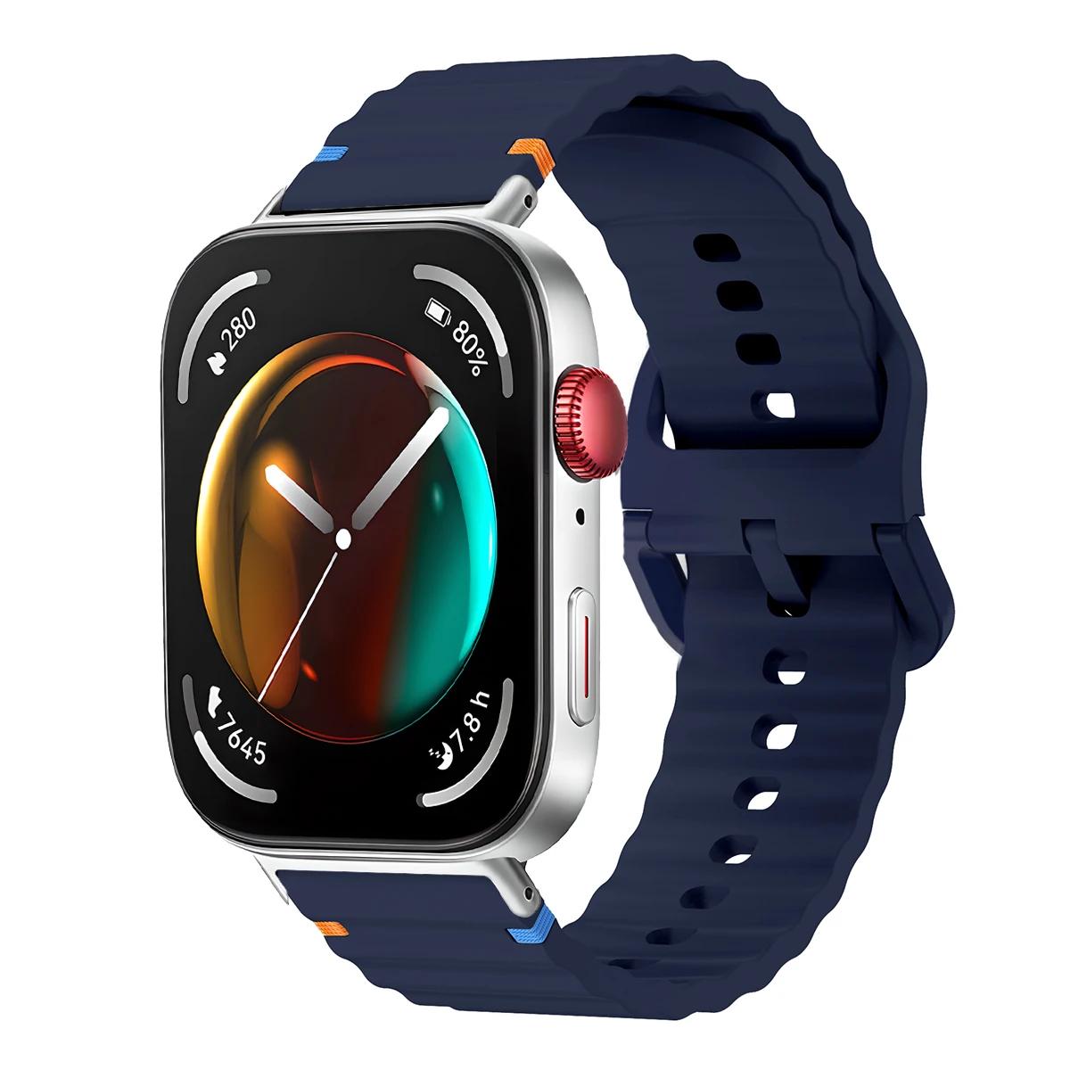 

Спортивный силиконовый ремешок для Huawei Watch Fit 3, ремешок для часов, сменный дышащий браслет для Huawei Watch Fit2/1, браслет Correa For Huawei Fit 3