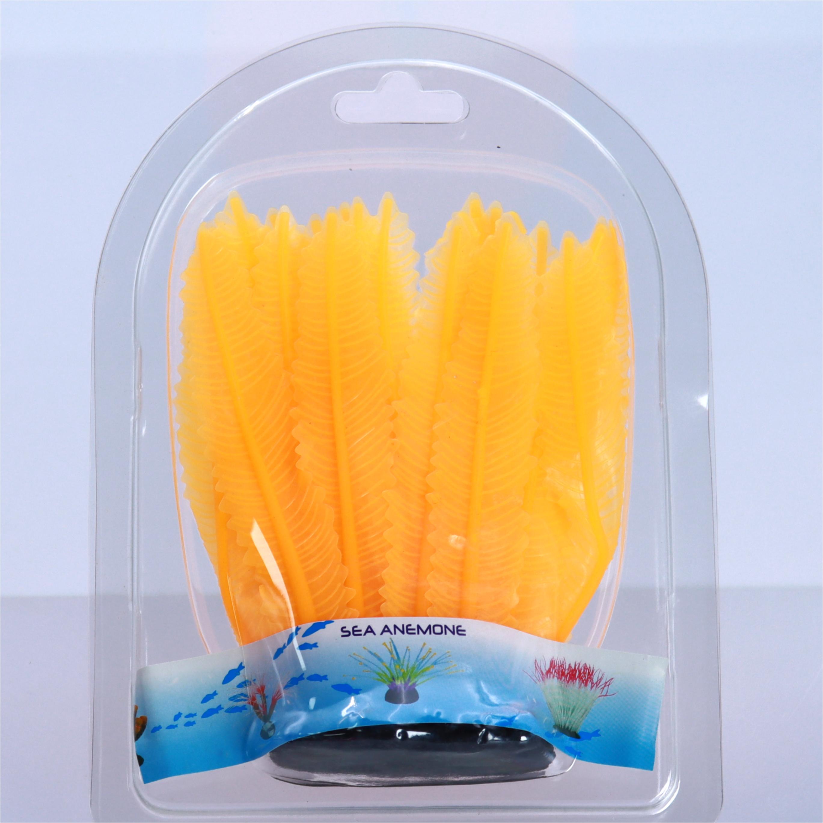 

1 piece of silicone aquatic plant water decoration, resin base, non-toxic and pollution-free, more vivid color under aquarium li золотий