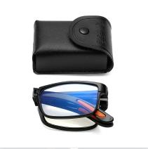 

2025 Pocket Universal Elderly Mirror Classic Light, Comfortable, Convenient Folding Reading Mirror with Boxed Gift +200 чёрный