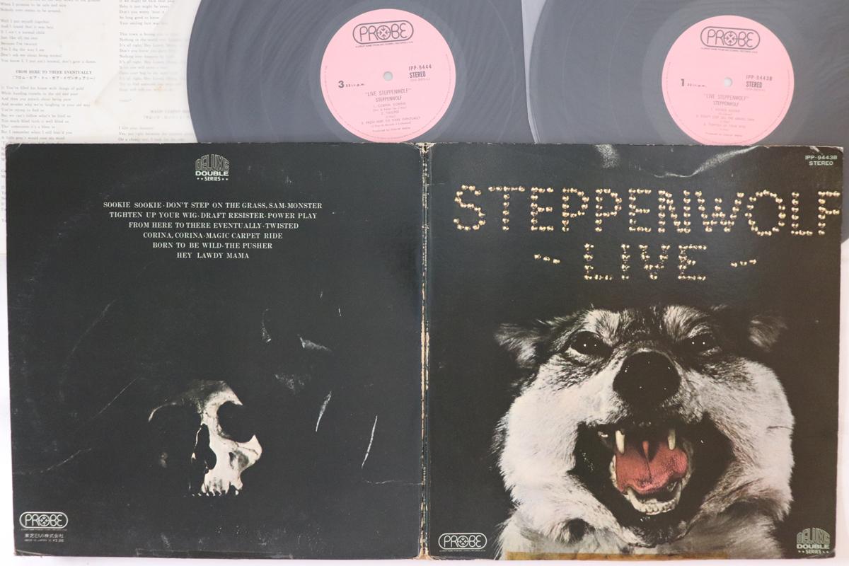 

LP Пластинка STEPPENWOLF Живой IPP9443B PROBE Япония Рок Б/У