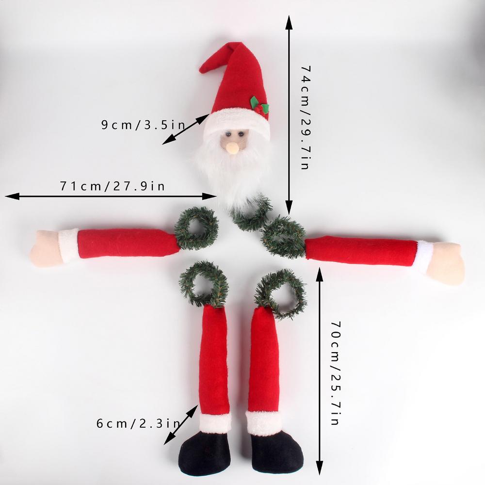 

Christmas Tree Topper Decorations Tree Long Arms Leg Ornament Funny Treetopper Ornament Decoration Christmas Tree Topper Decor