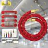 Red Braided Stanchion Rope