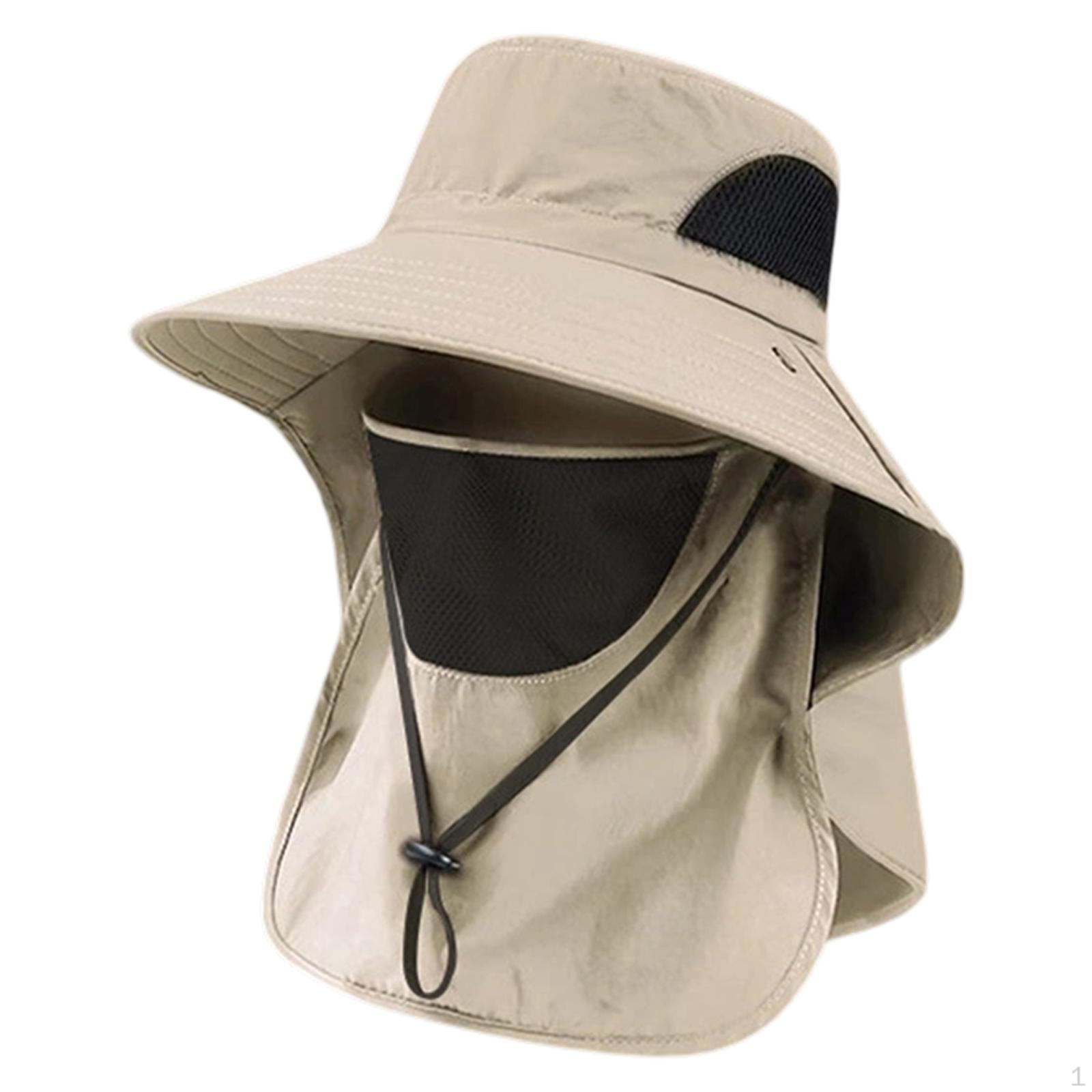 

Breathable Fishing Plug for Men with A Detachable Face Flap Blanket Camping хакі