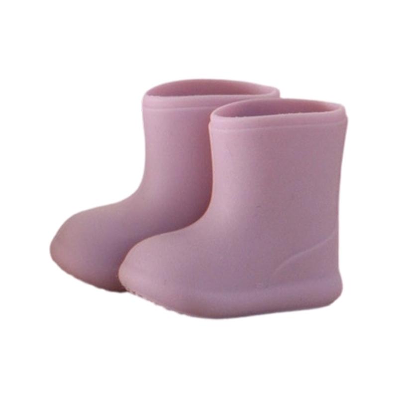 High Cut Rainproof Doll Shoes PVC Perfect For OB11 Doll Accessories Photo Props