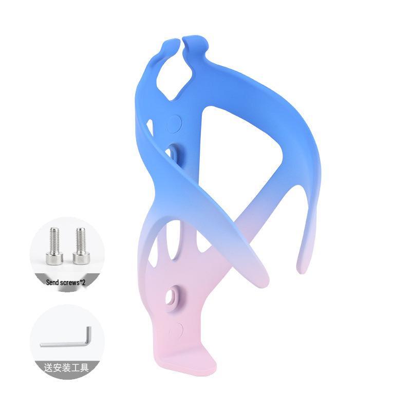 High-Strength No-Drill Bike Water Bottle Holder - Lightweight Cycling Accessory