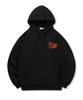[Non-Fleece Or Fleece-Lined] Dirty Cash Print Hooded Sweatshirt (Type B)