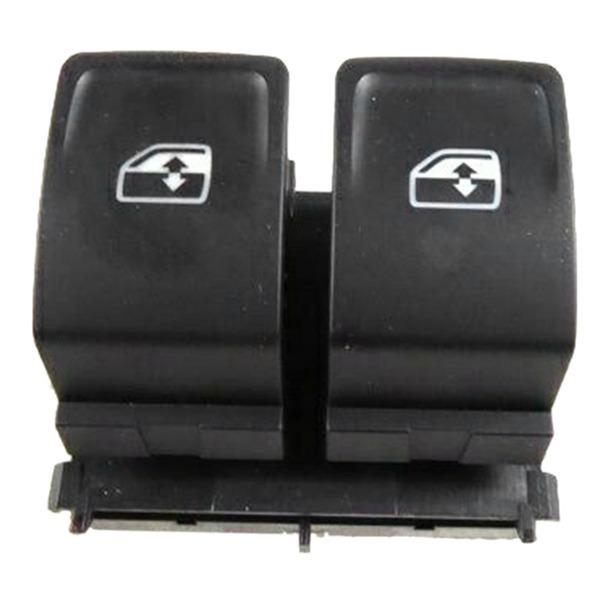 Черная кнопка переключателя электрического стеклоподъемника для Skoda Scala none