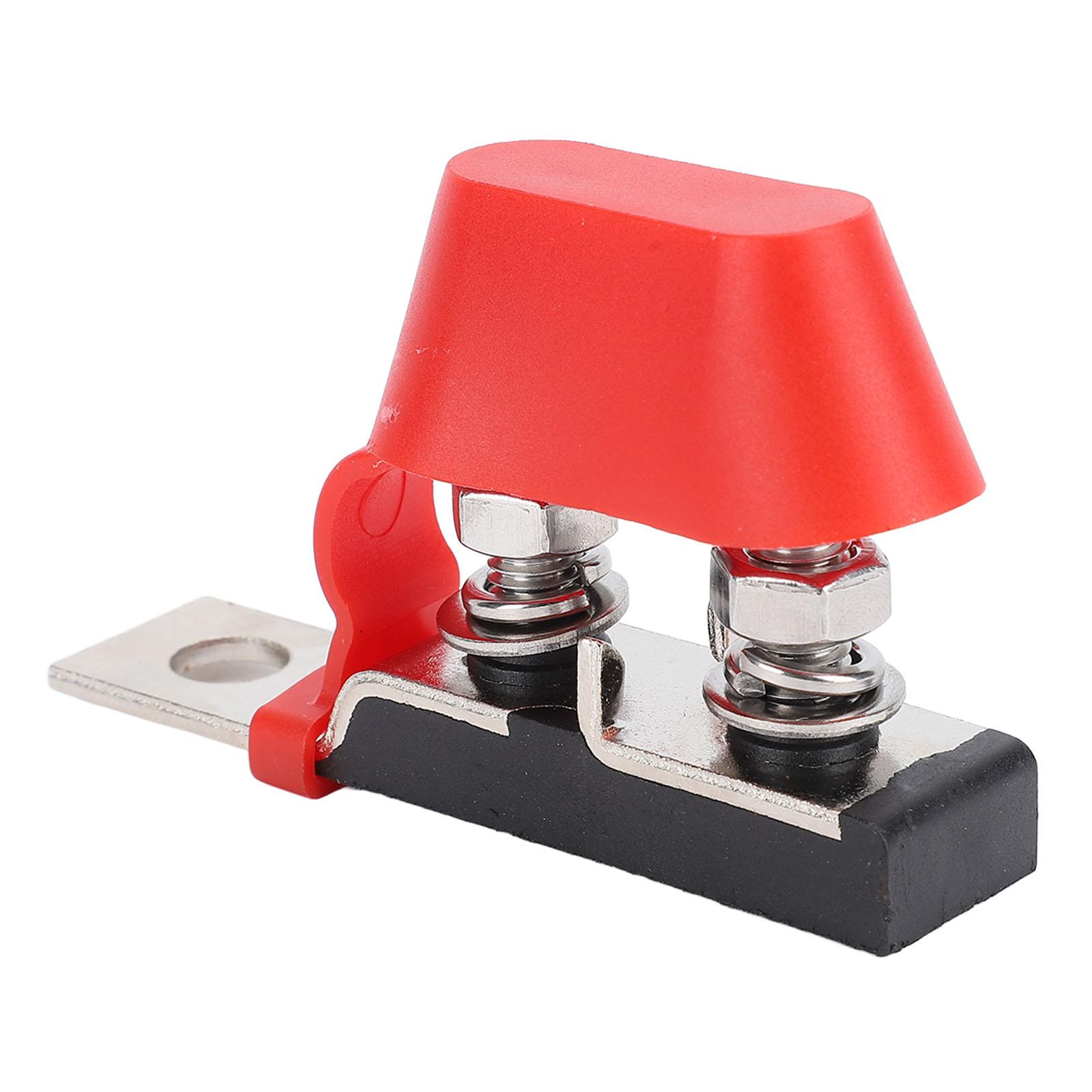 

Dual Terminal Fuse Block DC58V M8 Double Studs MRBF Fuse Holder for Car Marine Boat RV No fuse