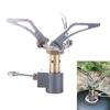 Stainless Steel Camping Stove Head Portable Durable Folding Stove Head Mini Dedicated Barbecue Stove Head Outdoor