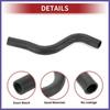 Radiator Hose for Honda Accord 2013-2017  No.195015A2A01 Rubber Black 1 Pcs New