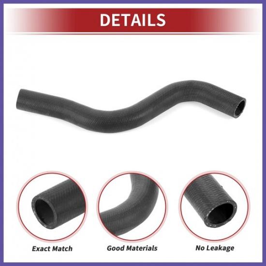 Radiator Hose for Honda Accord 2013-2017  No.195015A2A01 Rubber Black 1 Pcs New